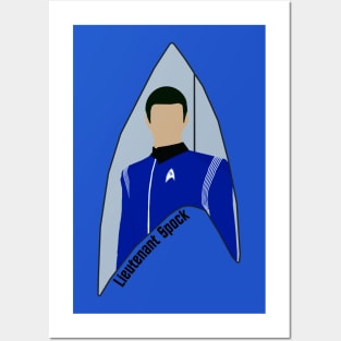 Lt. Spock Enterprise Uniform Posters and Art